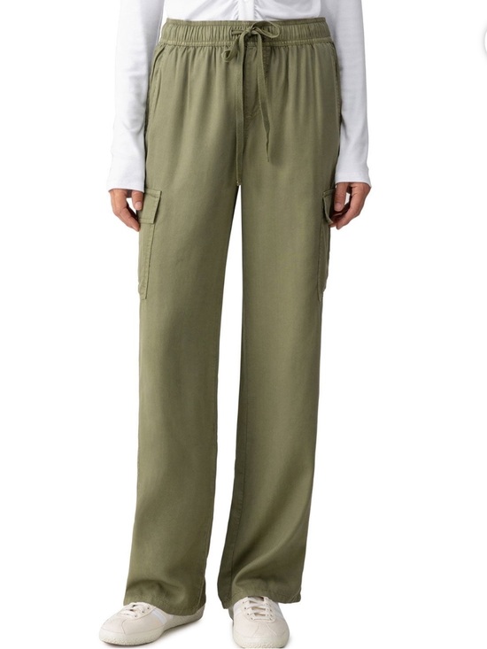 Sanctuary Pants - Sanctuary Pull on Cargo Drawstring Pants - Women Size M